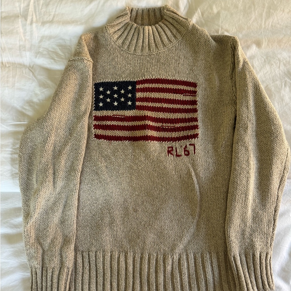 Ralph Lauren POLO flag sweater